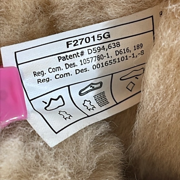 UGG Australia F27015G Bailey Button Triplet Fold Over Chestnut Boots Size 7 - Picture 13 of 16